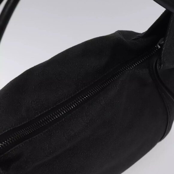 GUCCI GG Canvas Shoulder Bag Black 101292 Auth - Picture 5 of 16